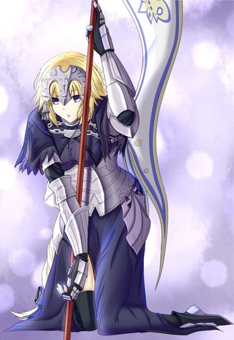 【Fate】ジャンヌ・ダルクの二次エロ画②　80枚 55