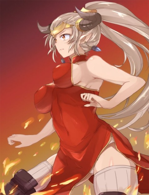 【グラブル】アリーザの二次エロ画像　50枚【グランブルーファンタジー】 45