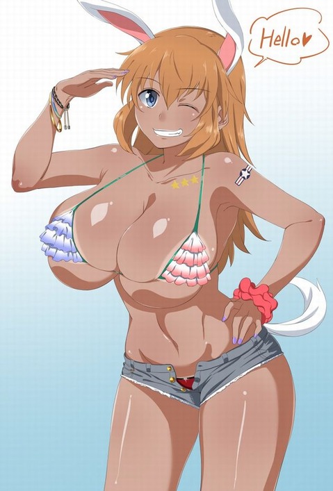 【ストパン】シャーロット・E・イェーガー(シャーリー)の二次エロ画像②　100枚【ストライクウィッチーズ】 2
