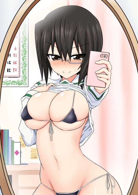 【ガルパン】河嶋桃の二次エロ画像　50枚【ガールズ＆パンツァー】 49