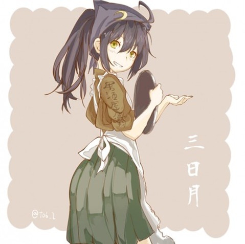 【艦これ】三日月の二次エロ画像　80枚【艦隊これくしょん】 34