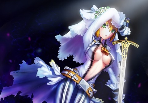 【Fate】セイバーの二次エロ画②　100枚 26