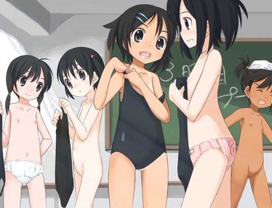 【二次エロ】ロリ娘たちの発展途上な裸体がエロくて興奮しちゃう画像がみたい！ 19