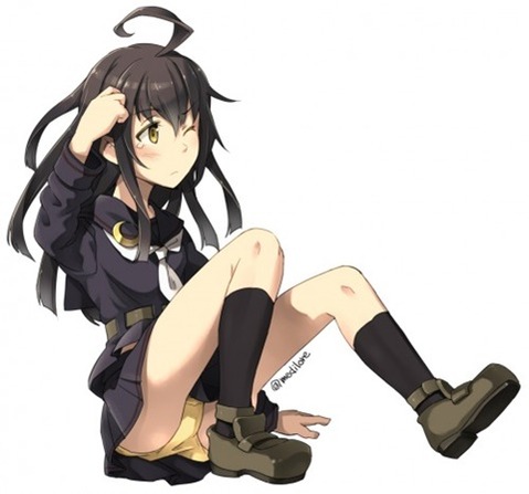 【艦これ】三日月の二次エロ画像　80枚【艦隊これくしょん】 35