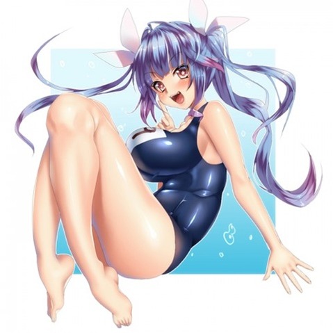 スク水(スクール水着)を着てる可愛い女の子の二次エロ画像⑥　100枚 13