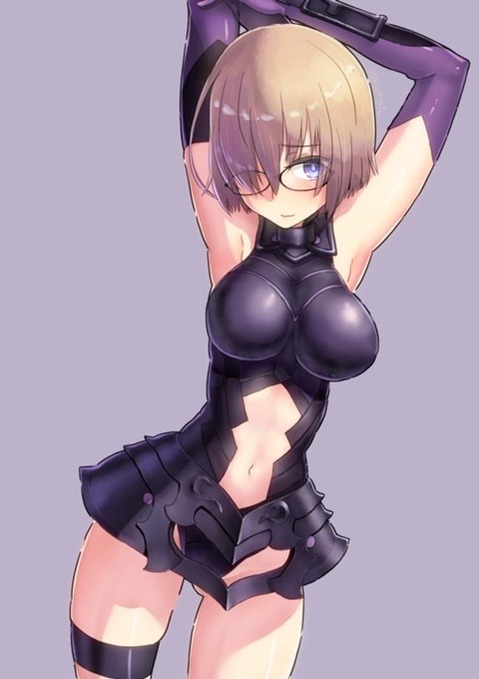 【Fate】マシュ・キリエライトの二次エロ画像　100枚 87