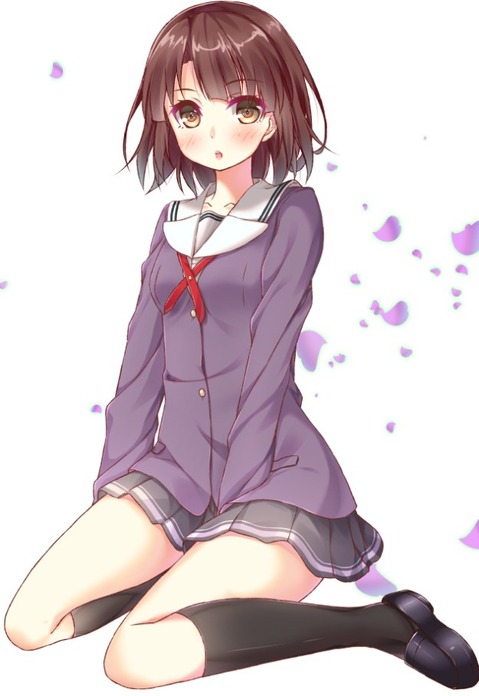 【冴えカノ】加藤恵の二次エロ画像　100枚【冴えない彼女の育て方】 59