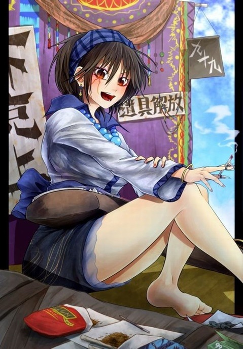 【東方】九十九姉妹(弁々・八橋)の二次エロ画像　100枚【艦隊これくしょん】 44