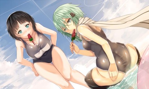 【SAO】シノン(朝田詩乃)のエロ画像　100枚【ソードアート・オンライン】 75