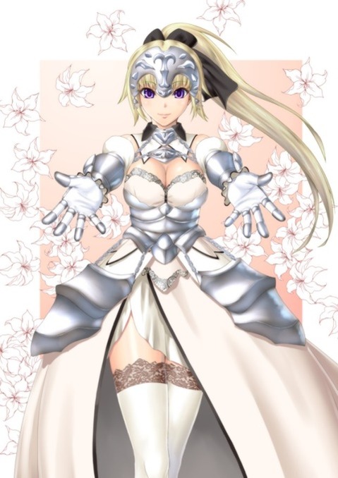 【Fate】ジャンヌ・ダルクの二次エロ画①　100枚 84