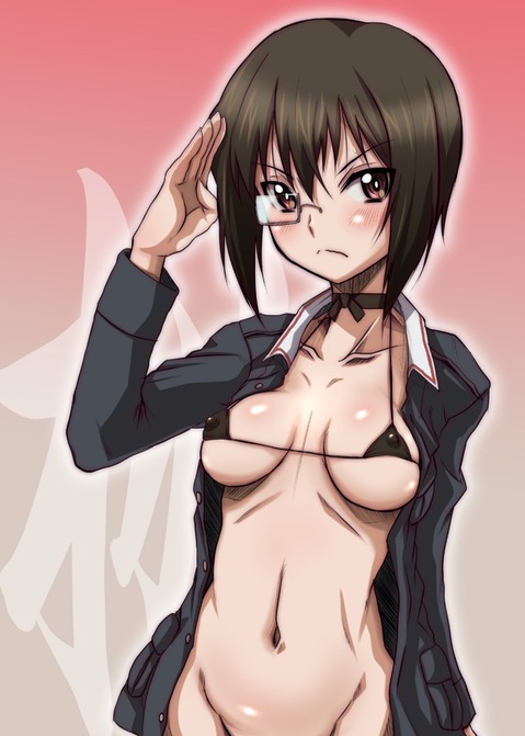 【ガルパン】河嶋桃の二次エロ画像　50枚【ガールズ＆パンツァー】 41