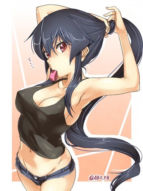 ポニーテールが可愛い女の子の二次エロ画像⑳　25枚 23