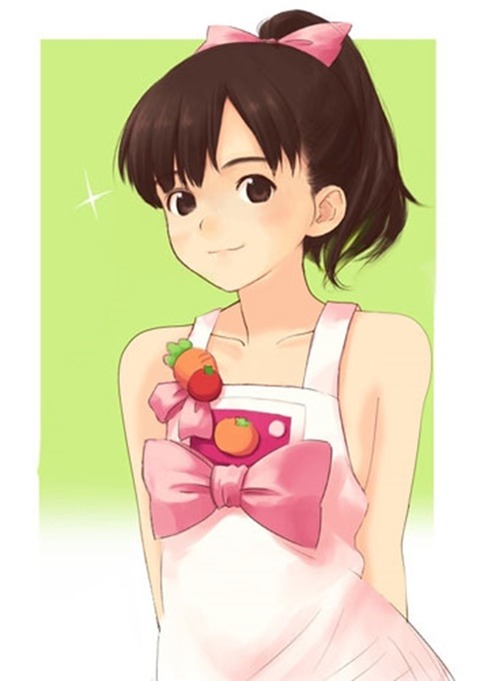 裸エプロンがエロくて仕方ない二次エロ画像①　25枚 3