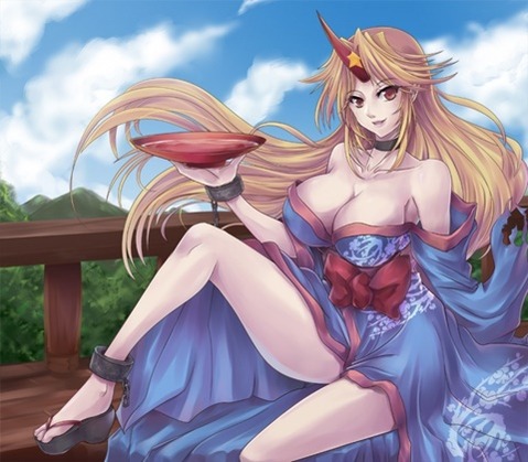 【東方】星熊勇儀の二次エロ画①　100枚【東方Project】 3