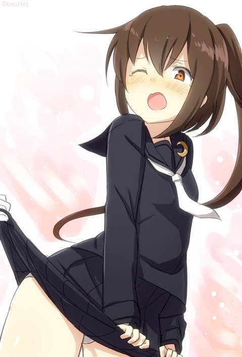 【艦これ】文月の二次エロ画像　90枚【艦隊これくしょん】 62