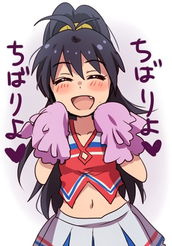 【二次エロ】可愛いチアガールの女の子に応援されて元気がでる画像がみたい！ 16