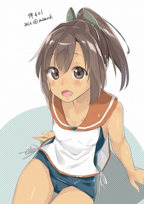【艦これ】伊401の二次エロ②　50枚【艦隊これくしょん】 21