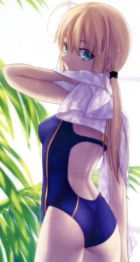 【Fate】セイバーの二次エロ画④　100枚 70