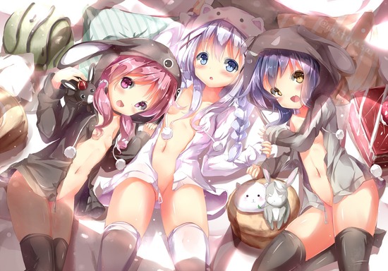 【二次】裸パーカーな女の子のちょっとHな画像が見たい！ 9