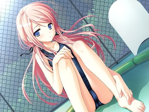 スク水(スクール水着)を着てる可愛い女の子の二次エロ画像⑥　100枚 76