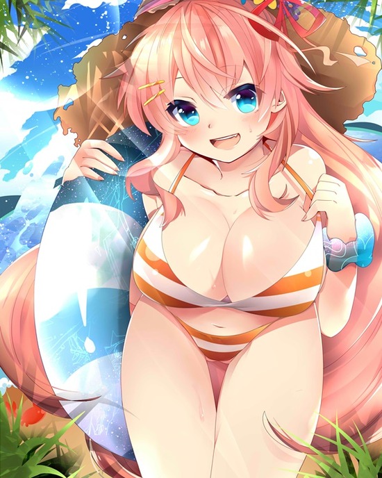 【二次エロ】巨乳を強調した二次キャラのボインなおっぱい画像がみたい！ 12