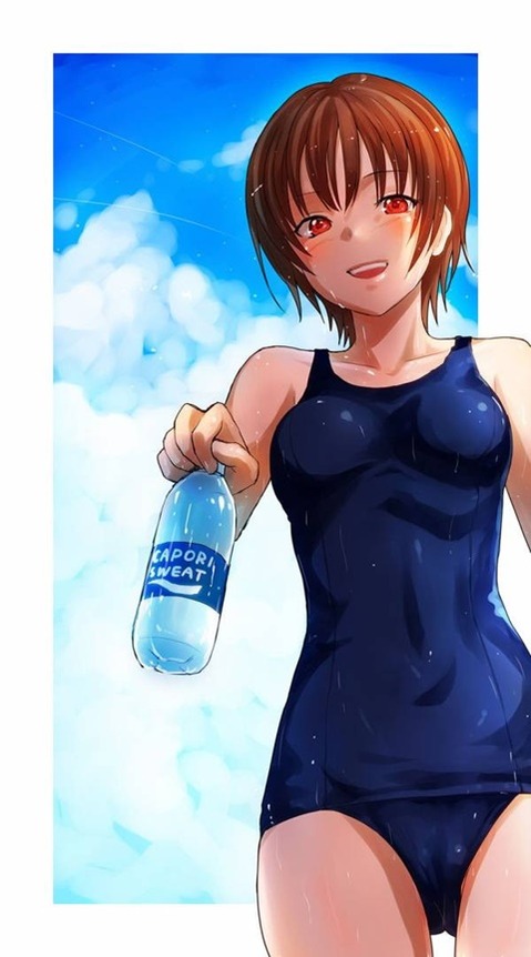 スク水(スクール水着)を着てる可愛い女の子の二次エロ画像⑥　100枚 74