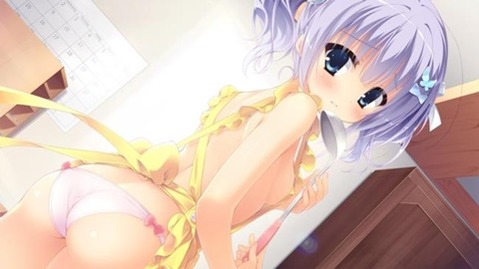 裸エプロンがエロくて仕方ない二次エロ画像⑩　25枚 7