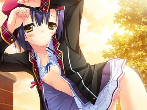 貧乳・微乳・ちっぱいな女の子の二次エロ画像㉔　25枚 2