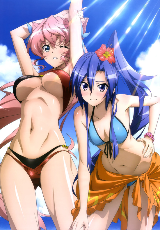 【非エロ】海で楽しそうにハシャぐ女の子たちのビキニ画像がみたい！ 11