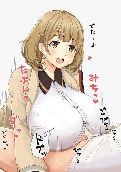 巨乳・爆乳すぎる女の子の二次エロ画像③　25枚