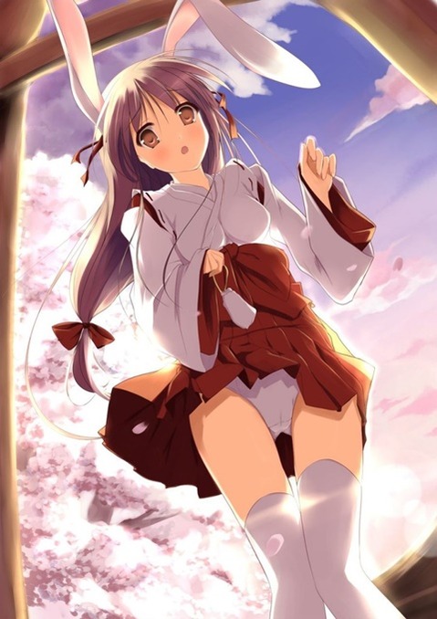うさ耳が可愛い女の子の二次エロ画像③　100枚 71