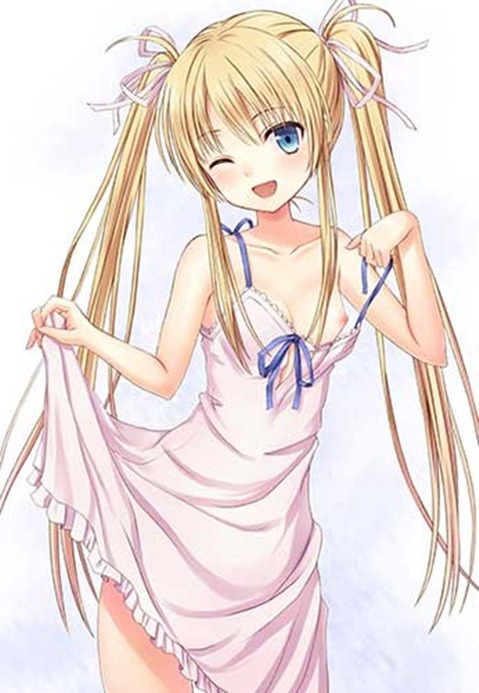 ツインテールの女の子の二次エロ画像①　100枚 75