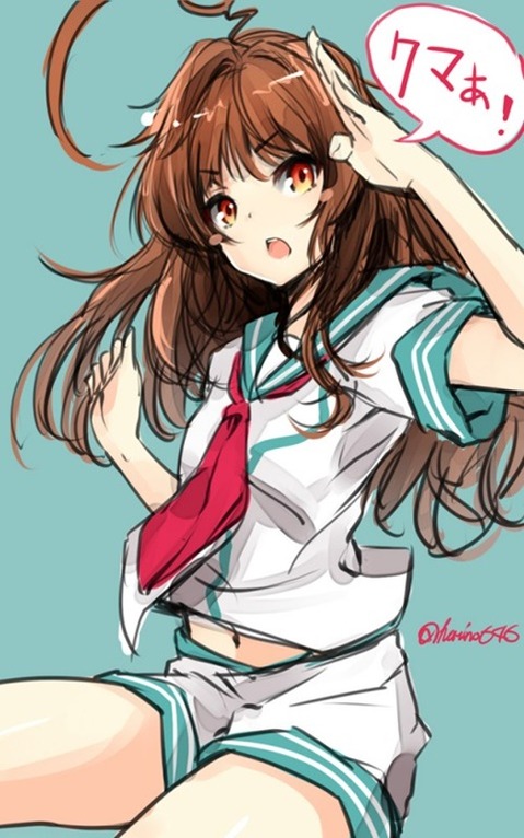 【艦これ】球磨の二次エロ画像　92枚【艦隊これくしょん】 52