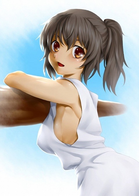 ポニーテールが可愛い女の子の二次エロ画像⑤　25枚 19
