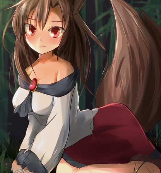 【二次エロ】【東方】孤独な東方ウルフキャラ今泉影狼ちゃんのエロい乳首とオッパイ画像がみたい！ 8