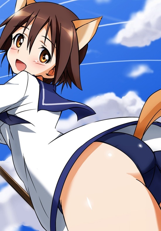 【二次エロ】【ストライクウィッチーズ】ちびっ子キャラ宮藤芳佳ちゃんの可愛い制服画像がみたい！ 19