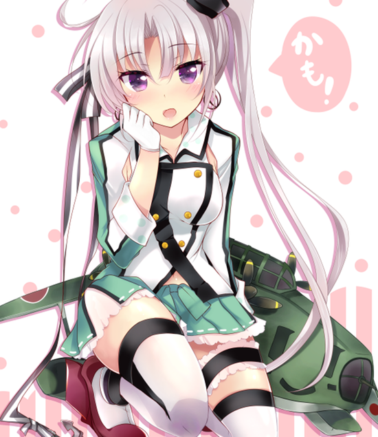 【二次エロ】【艦これ】巨乳＆パイパンまんこがエロすぎる秋津洲ちゃんのセクシー画像がみたい！ 24