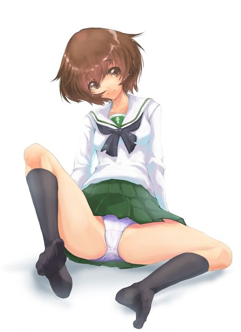 【ガルパン】秋山優花里の二次エロ画像　100枚【ガールズ＆パンツァー】 61