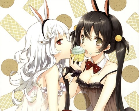 うさ耳が可愛い女の子の二次エロ画像③　100枚 42