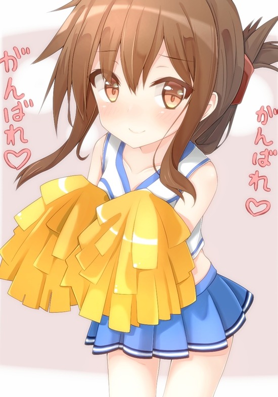 【二次エロ】可愛いチアガールの女の子に応援されて元気がでる画像がみたい！ 3