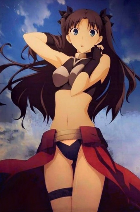 【Fate】遠坂凜の二次エロ画②　100枚 6
