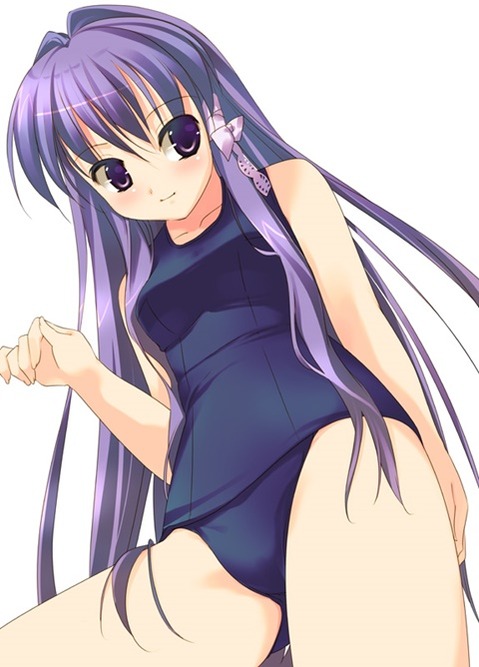 スク水(スクール水着)を着てる可愛い女の子の二次エロ画像②　100枚 21
