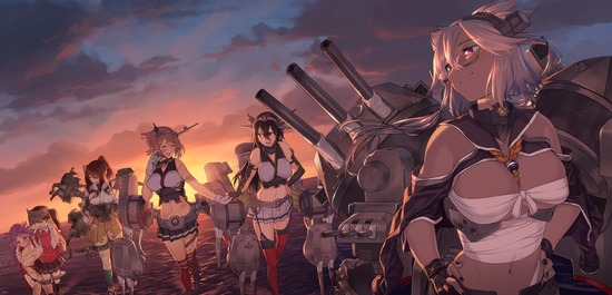 【二次】【艦これ】みんなで集まっている集合絵が見たい！ 2 11