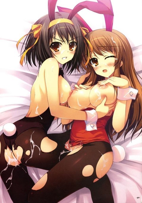 うさ耳が可愛い女の子の二次エロ画像②　100枚 22