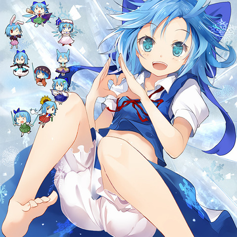 【東方】チルノの二次エロ画像②50枚【東方Project】 15