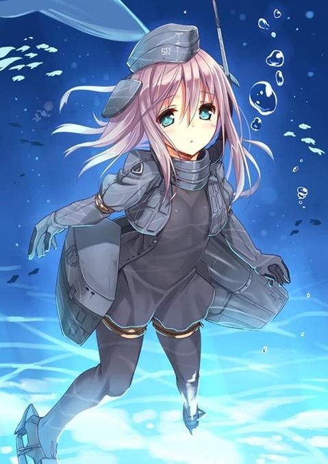 【艦これ】U-511(ゆーちゃん)の二次エロ画像　100枚【艦隊これくしょん】 90