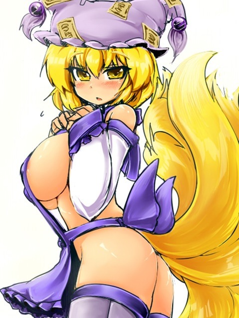 【東方】八雲 藍の二次エロ画像　100枚【東方Project】 77