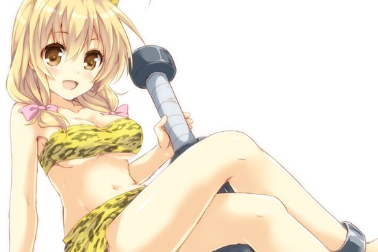 【二次エロ】虎柄のビキニを着ている可愛い女の子たちのエロ画像がみたい！② 6
