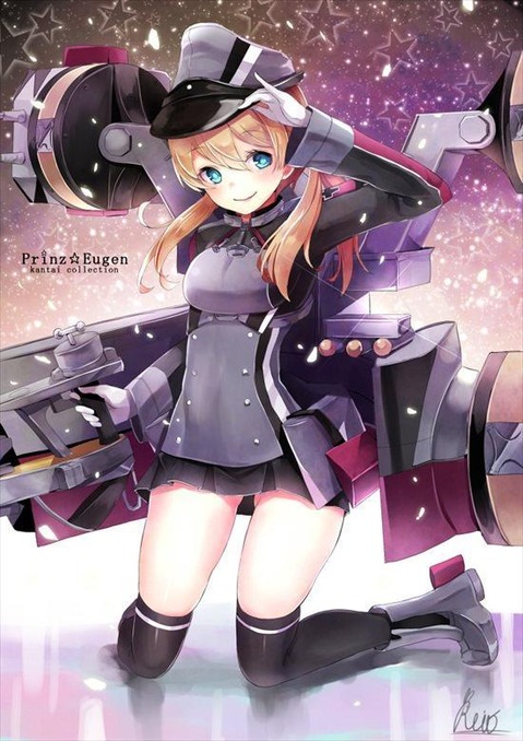 【艦これ】プリンツ・オイゲンの二次エロ画像①　100枚【艦隊これくしょん】 61