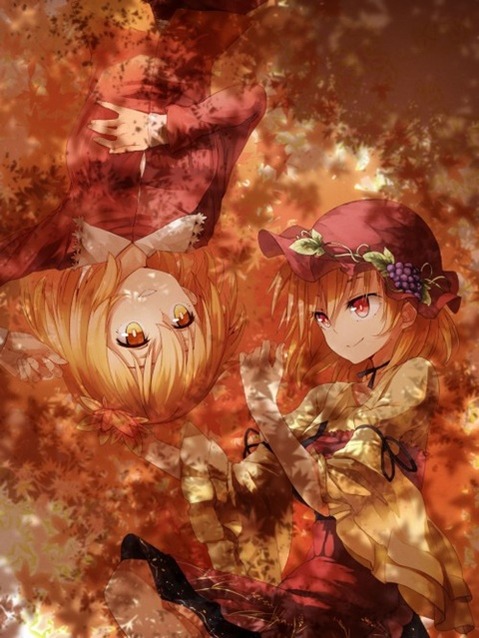 【東方】秋穣子・秋静葉の二次エロ画像③　100枚【東方Project】 48